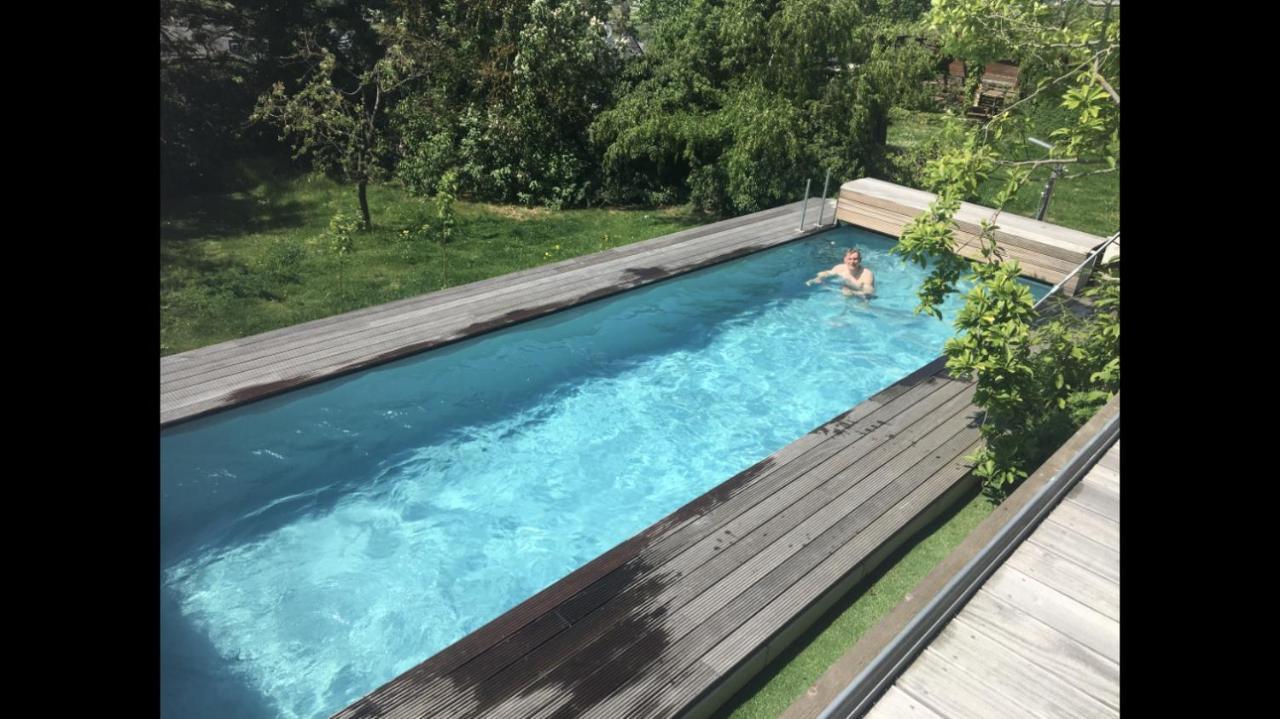 Ferienwohnung Apartment Doppelzimmer In Der Villa Naturpark Rheinblick, Ruhig, Aussicht, Pool Koblenz  Buitenkant foto